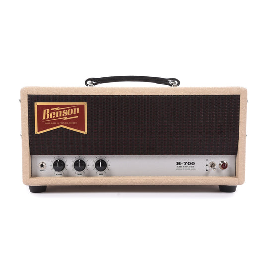 Benson B700 700w Bass Tube Amp Head Blonde w/ Purple Grill Amps / Bass Amps / Bass Heads
