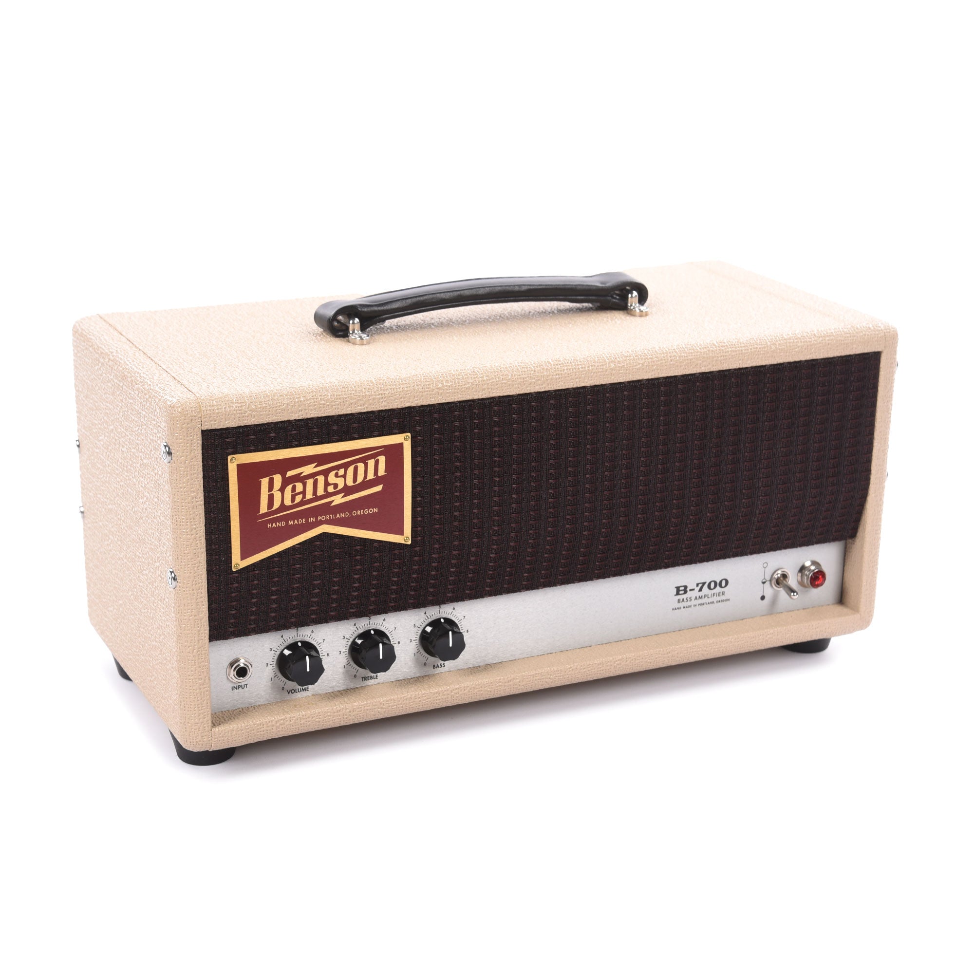 Benson B700 700w Bass Tube Amp Head Blonde w/ Purple Grill Amps / Bass Amps / Bass Heads