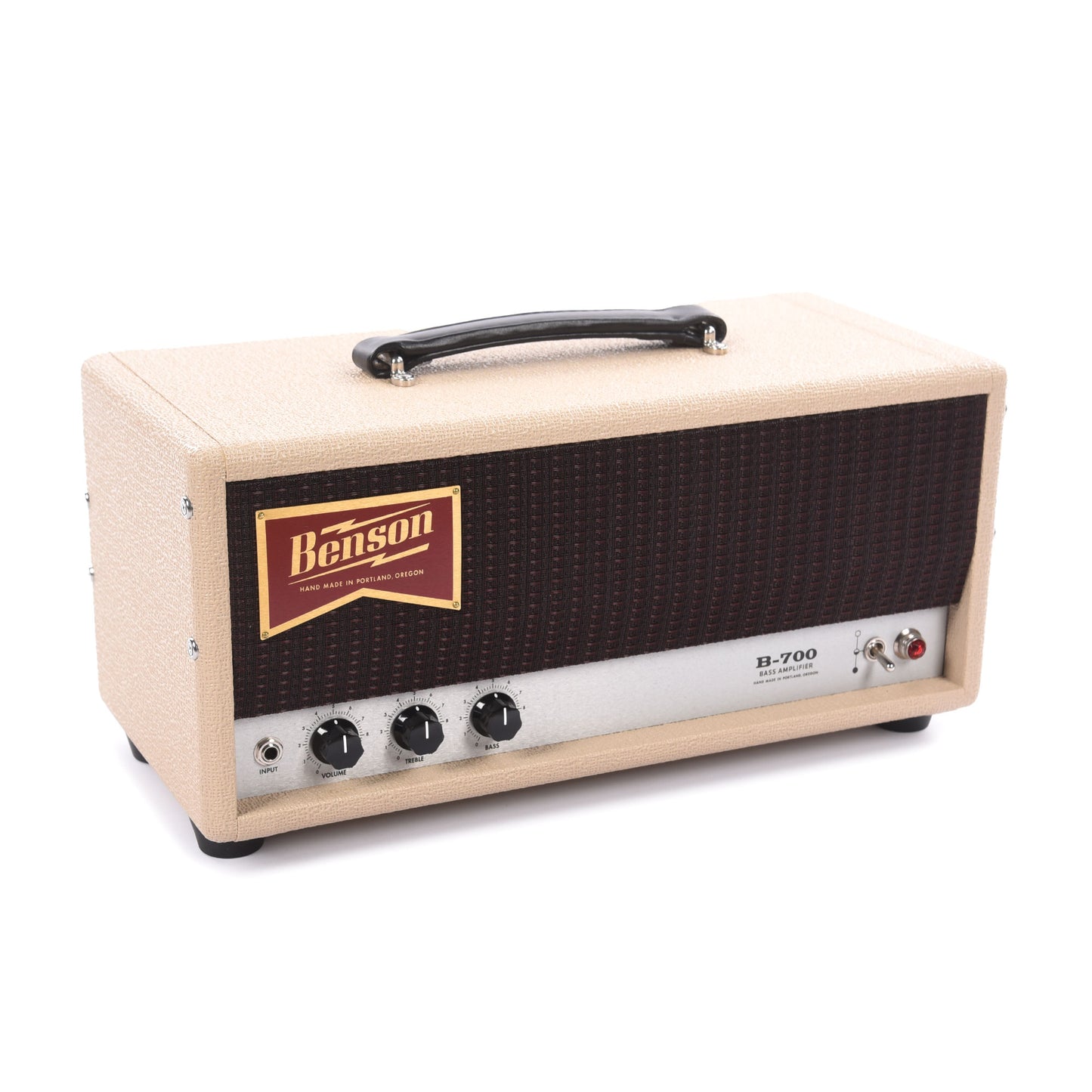 Benson B700 700w Bass Tube Amp Head Blonde w/ Purple Grill Amps / Bass Amps / Bass Heads