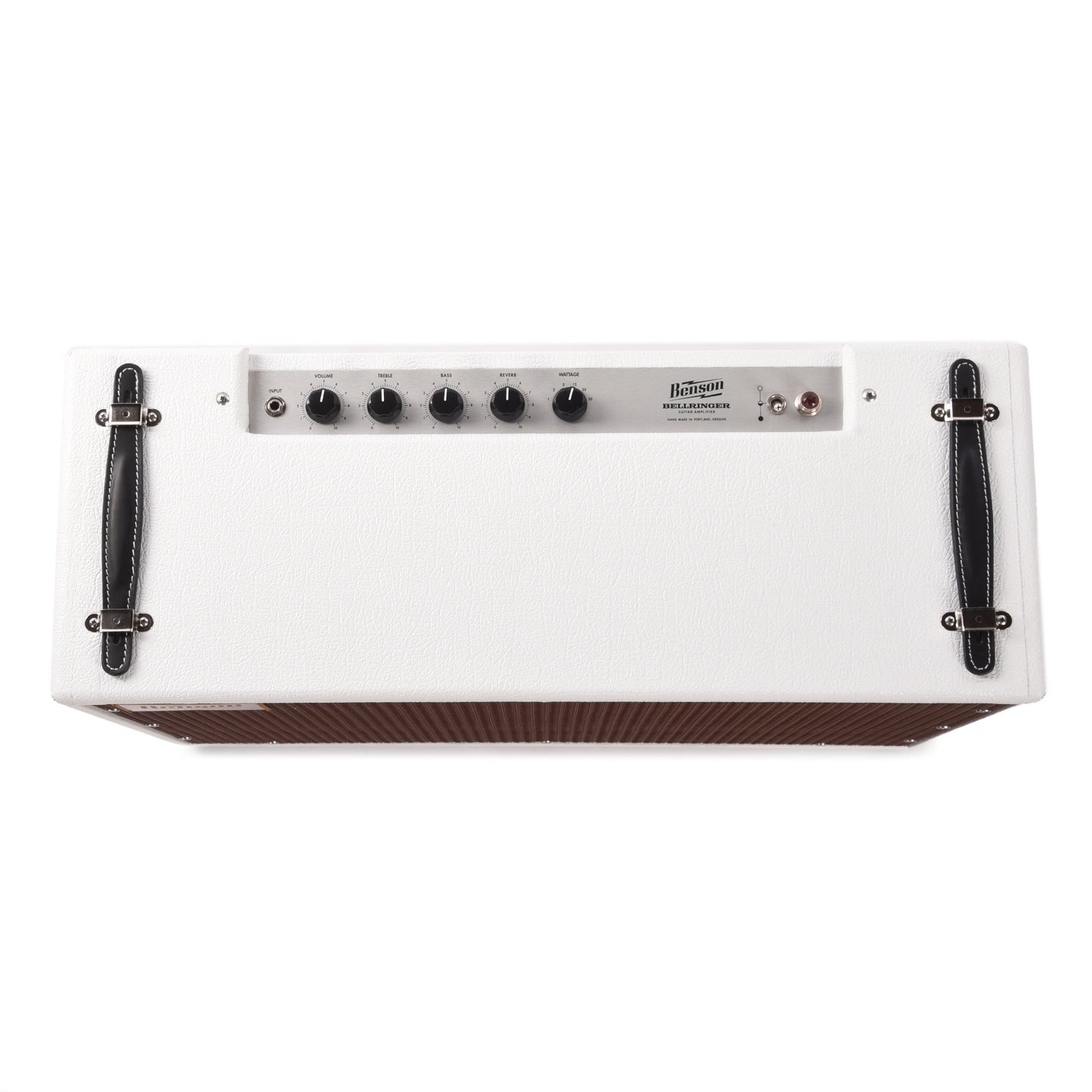 Benson Bellringer 35w 2x12 Combo Amp White w/ Oxblood Grill Amps / Guitar Amps / Guitar Combos