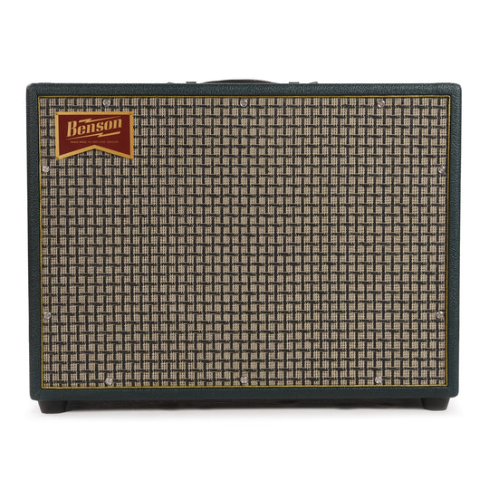 Benson Earhart Reverb 15w 1x12 Combo Amp Green w/ Checkered Grill Amps / Guitar Amps / Guitar Combos