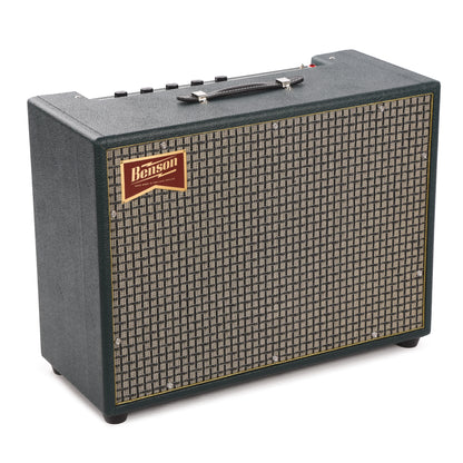 Benson Earhart Reverb 15w 1x12 Combo Amp Green w/ Checkered Grill Amps / Guitar Amps / Guitar Combos
