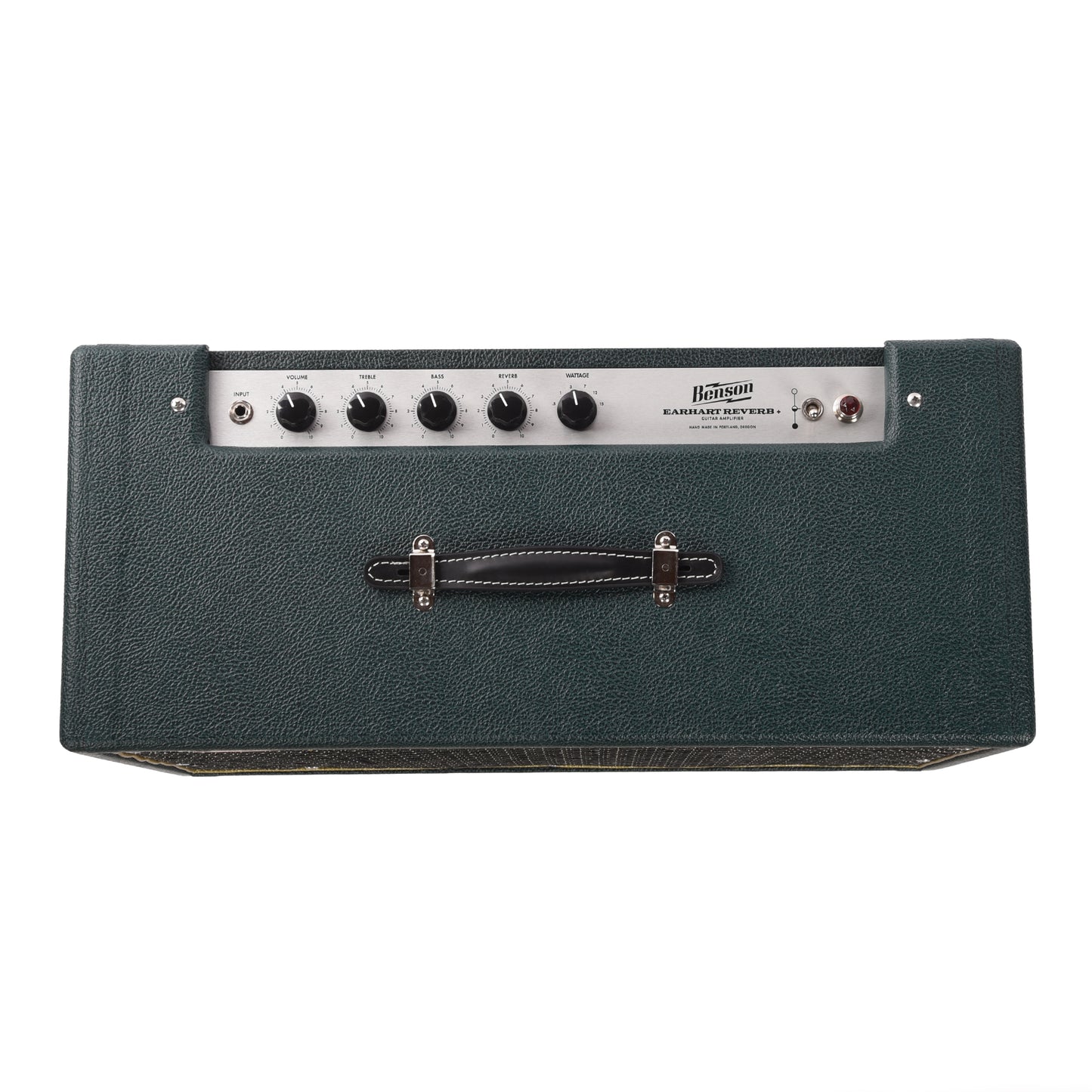 Benson Earhart Reverb 15w 1x12 Combo Amp Green w/ Checkered Grill Amps / Guitar Amps / Guitar Combos