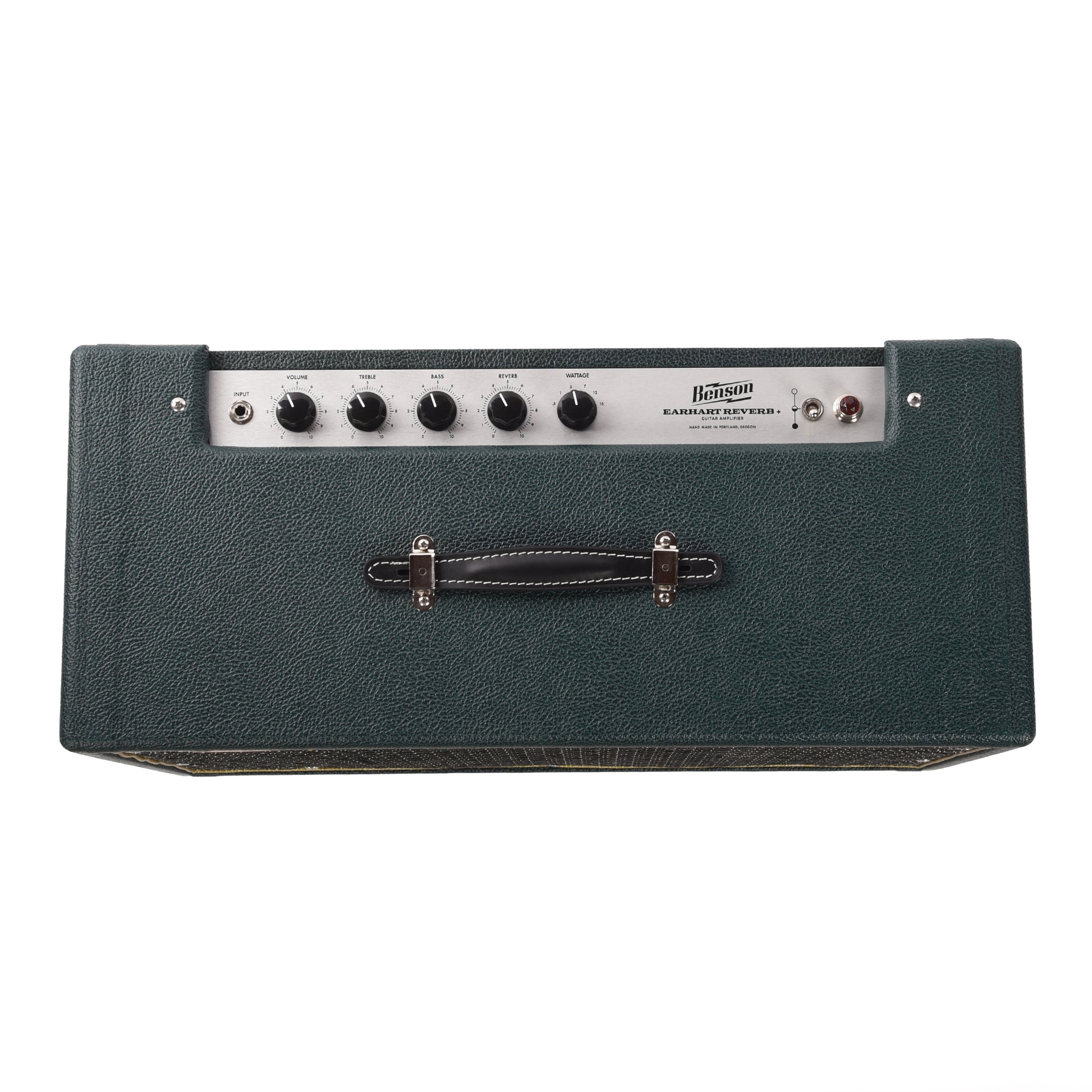 Benson Earhart Reverb 15w 1x12 Combo Amp Green w/ Checkered Grill Amps / Guitar Amps / Guitar Combos