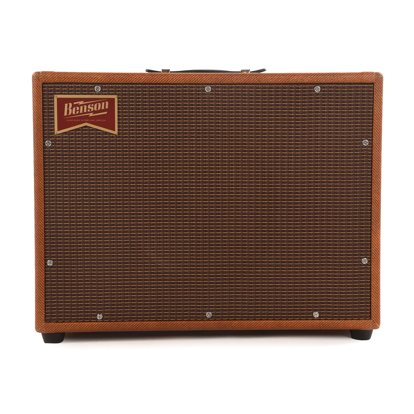 Benson Monarch Reverb Plus 15w 1x12 Combo Amp Aged Tweed w/ Oxblood Grill Amps / Guitar Amps / Guitar Combos