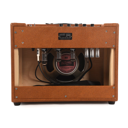Benson Monarch Reverb Plus 15w 1x12 Combo Amp Aged Tweed w/ Oxblood Grill Amps / Guitar Amps / Guitar Combos