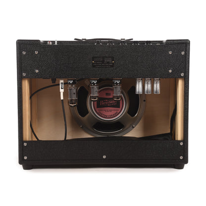 Benson Monarch Reverb Plus 15w 1x12 Combo Amp Black w/ Oxblood Grille Amps / Guitar Amps / Guitar Combos