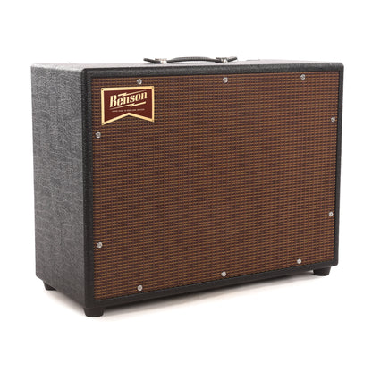 Benson Monarch Reverb Plus 15w 1x12 Combo Amp Black w/ Oxblood Grille Amps / Guitar Amps / Guitar Combos