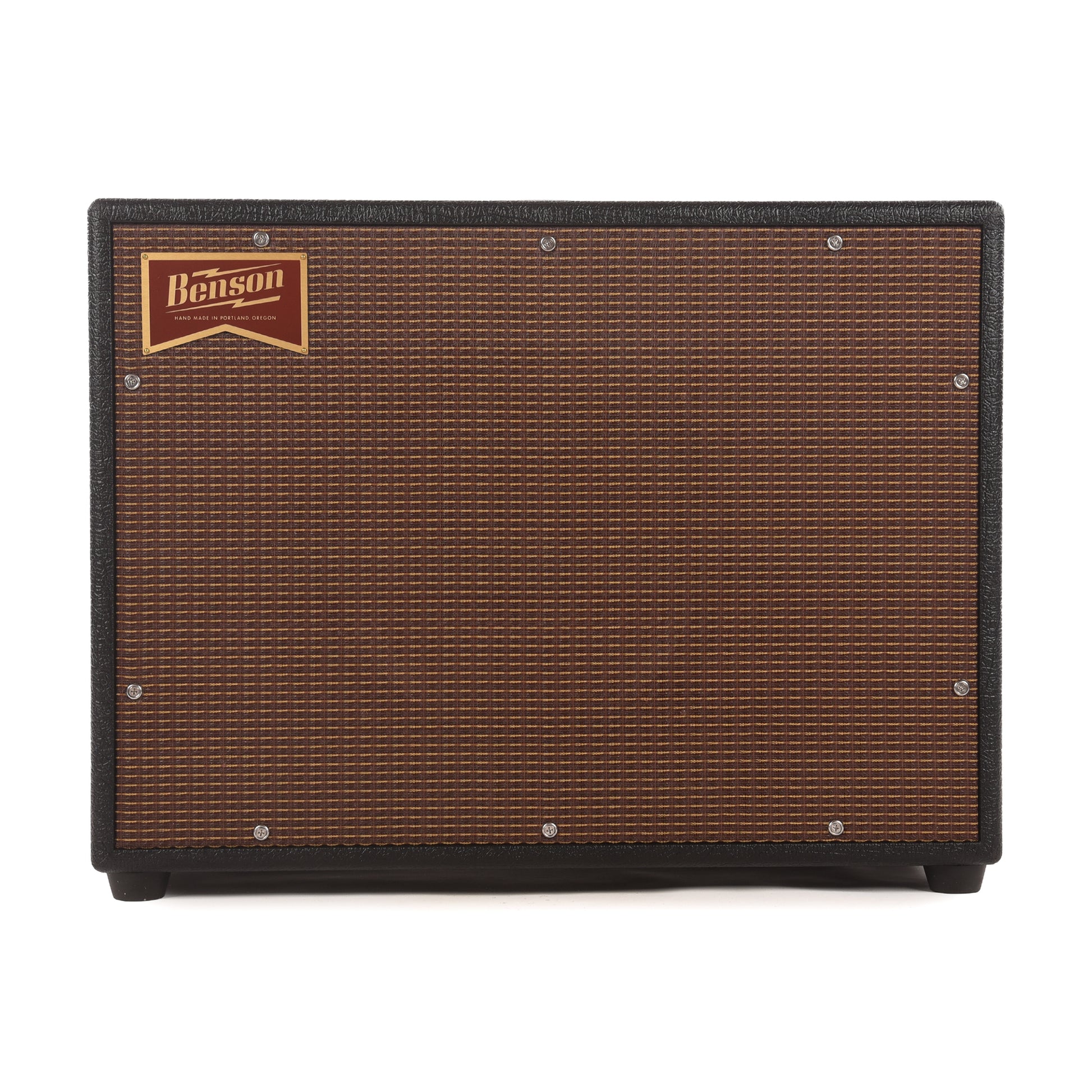 Benson Monarch Reverb Plus 15w 1x12 Combo Amp Black w/ Oxblood Grille Amps / Guitar Amps / Guitar Combos