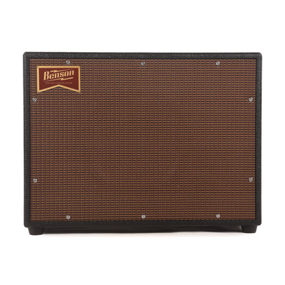 Benson Monarch Reverb Plus 15w 1x12 Combo Amp Black w/ Oxblood Grille Amps / Guitar Amps / Guitar Combos
