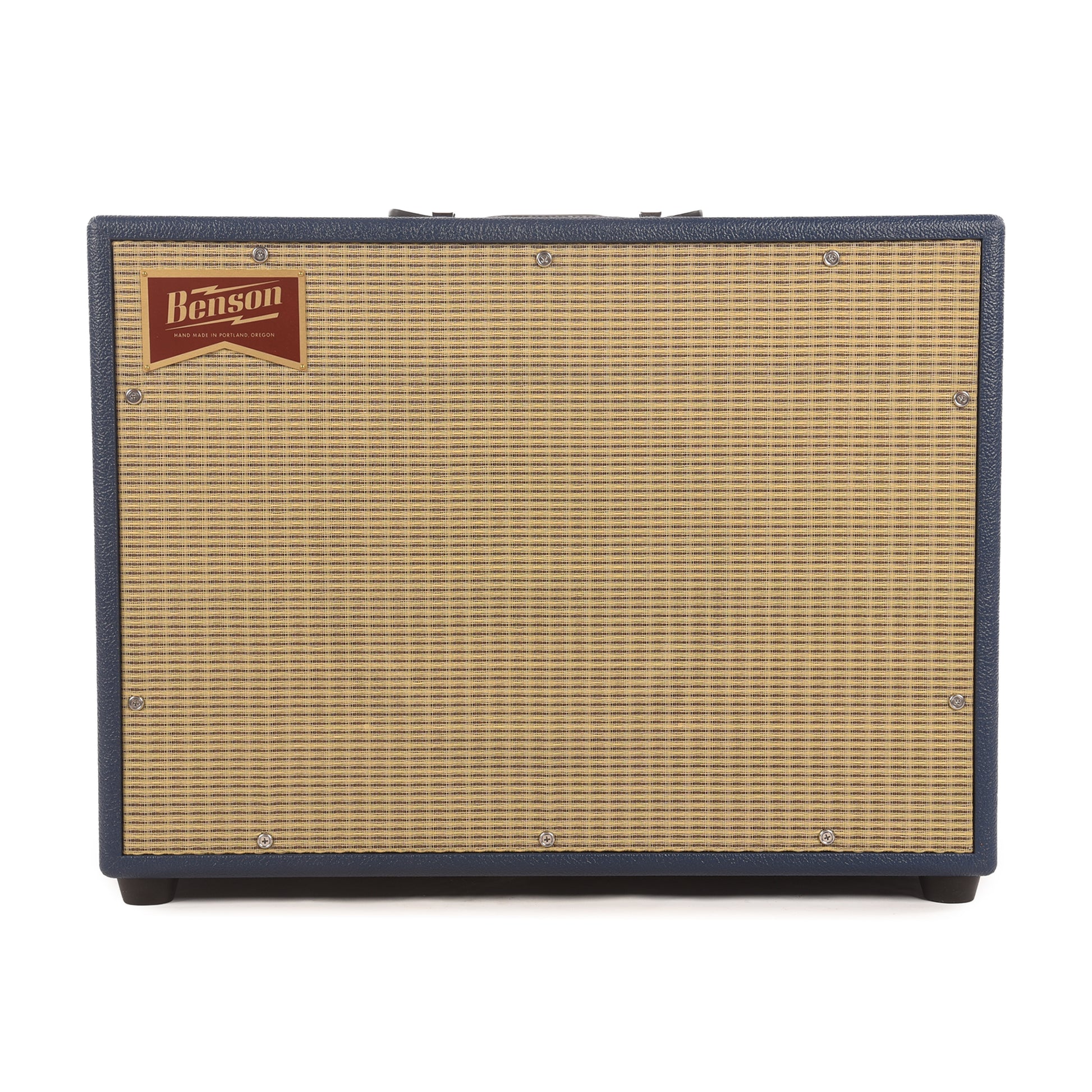 Benson Monarch Reverb Plus 15w 1x12 Combo Amp Blue w/ Wheat Grille Amps / Guitar Amps / Guitar Combos