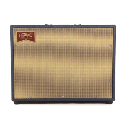 Benson Monarch Reverb Plus 15w 1x12 Combo Amp Blue w/ Wheat Grille Amps / Guitar Amps / Guitar Combos