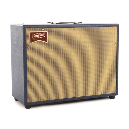 Benson Monarch Reverb Plus 15w 1x12 Combo Amp Blue w/ Wheat Grille Amps / Guitar Amps / Guitar Combos