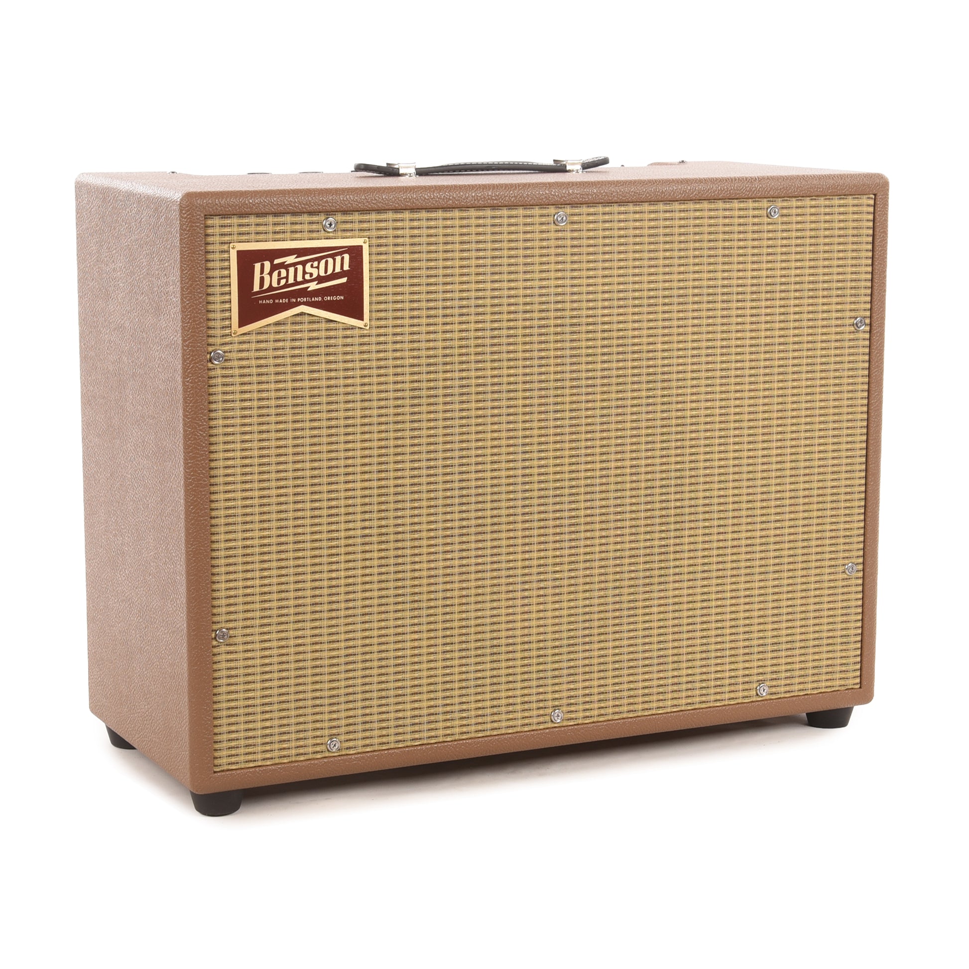 Benson Monarch Reverb Plus 15w 1x12 Combo Amp Brown w/ Wheat Grille Amps / Guitar Amps / Guitar Combos