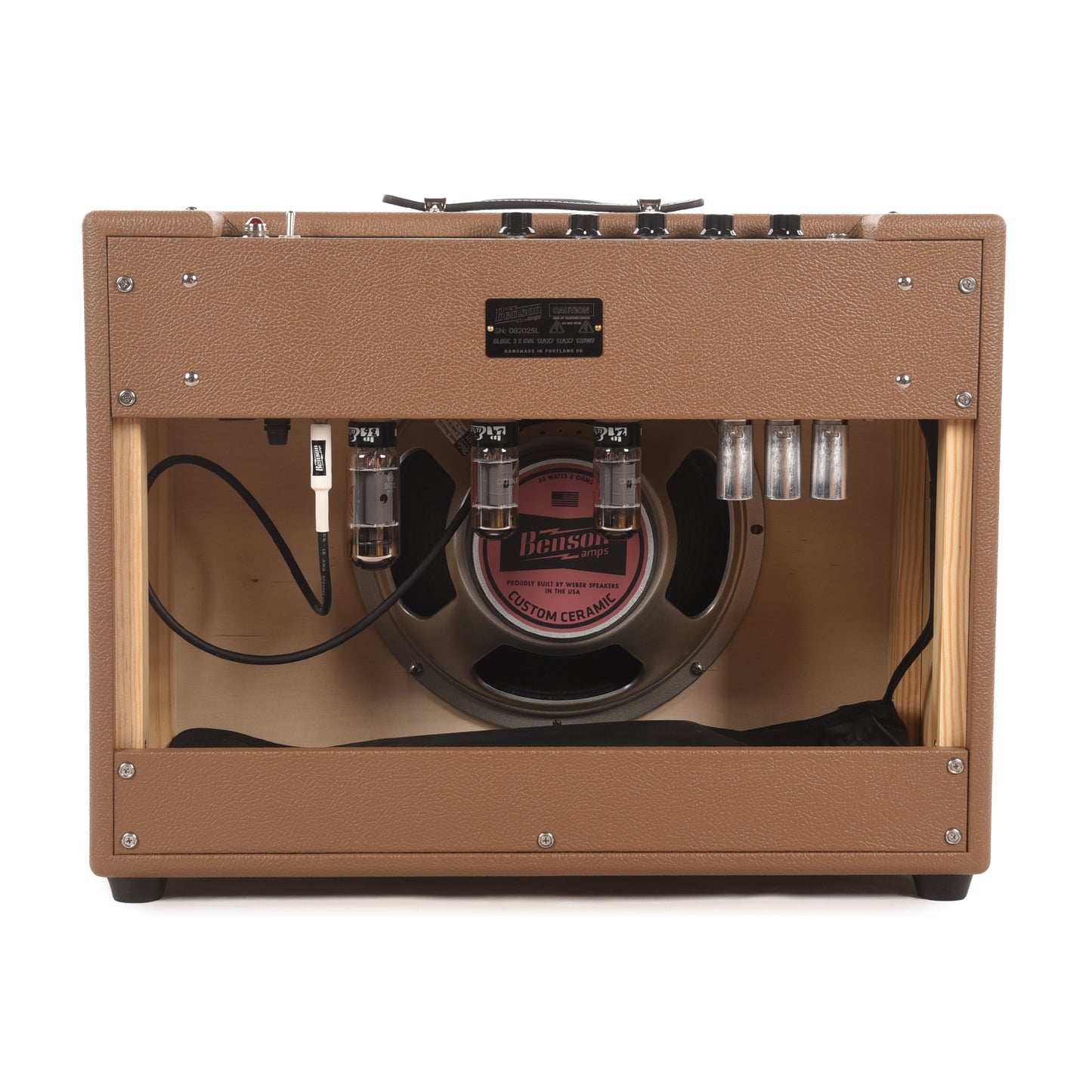Benson Monarch Reverb Plus 15w 1x12 Combo Amp Brown w/ Wheat Grille Amps / Guitar Amps / Guitar Combos