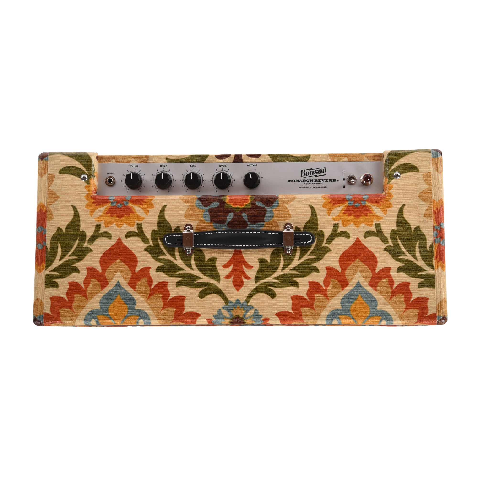 Benson Monarch Reverb Plus 15w 1x12 Combo Amp Desert Gertie w/ Oxblood Grill Amps / Guitar Amps / Guitar Combos