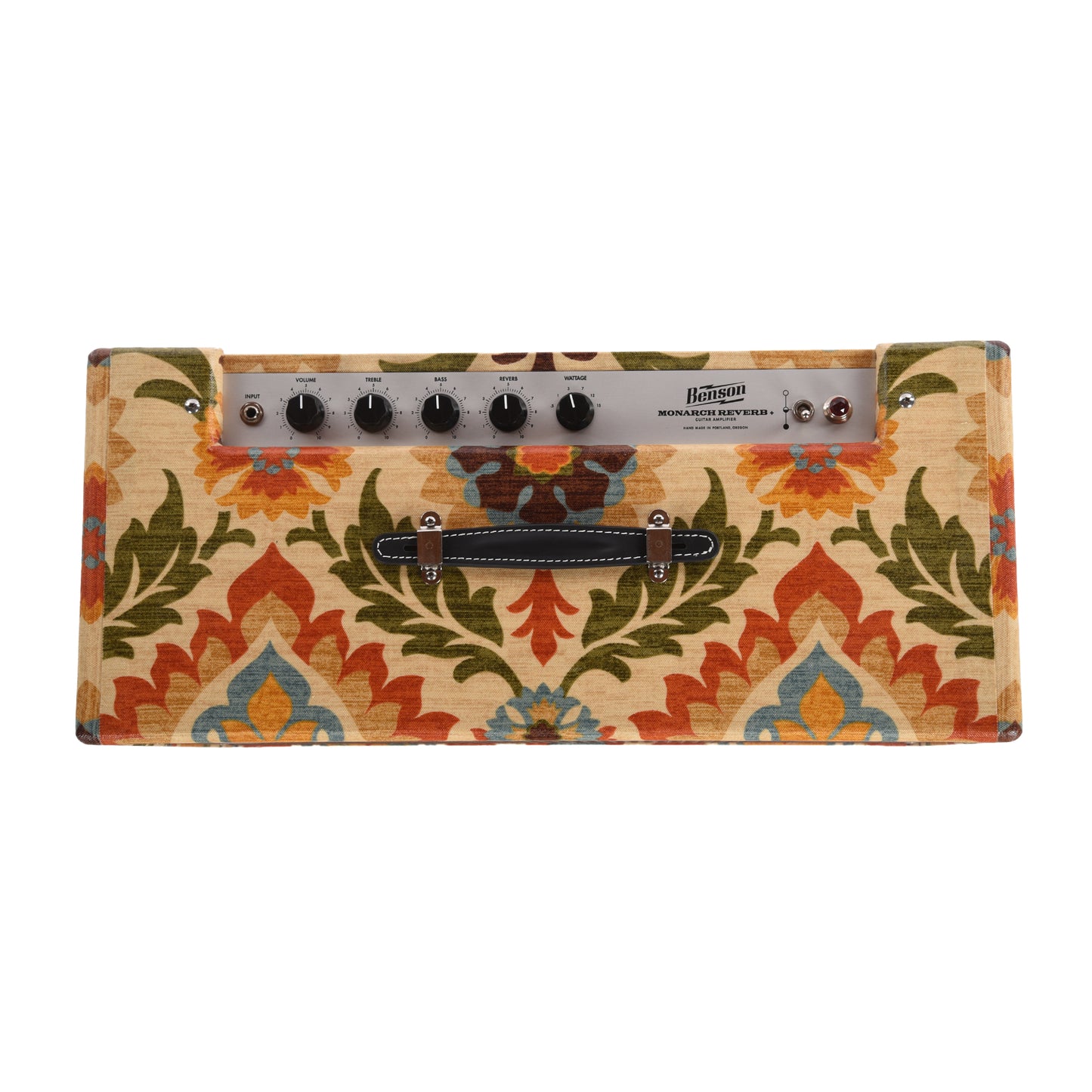 Benson Monarch Reverb Plus 15w 1x12 Combo Amp Desert Gertie w/ Oxblood Grill Amps / Guitar Amps / Guitar Combos