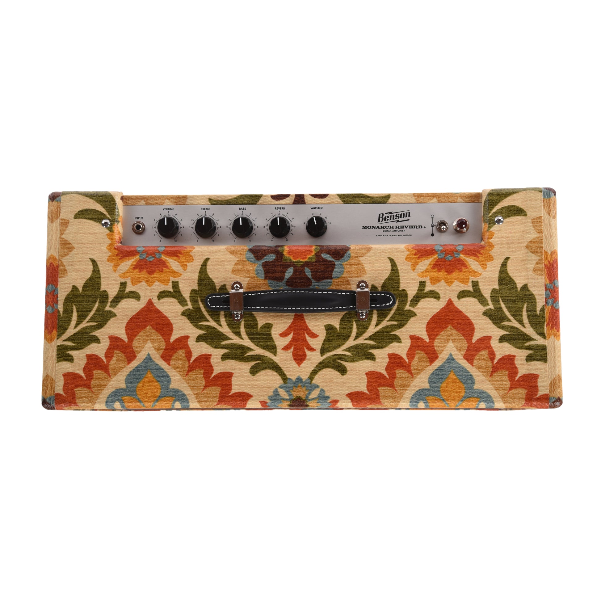 Benson Monarch Reverb Plus 15w 1x12 Combo Amp Desert Gertie w/ Oxblood Grill Amps / Guitar Amps / Guitar Combos
