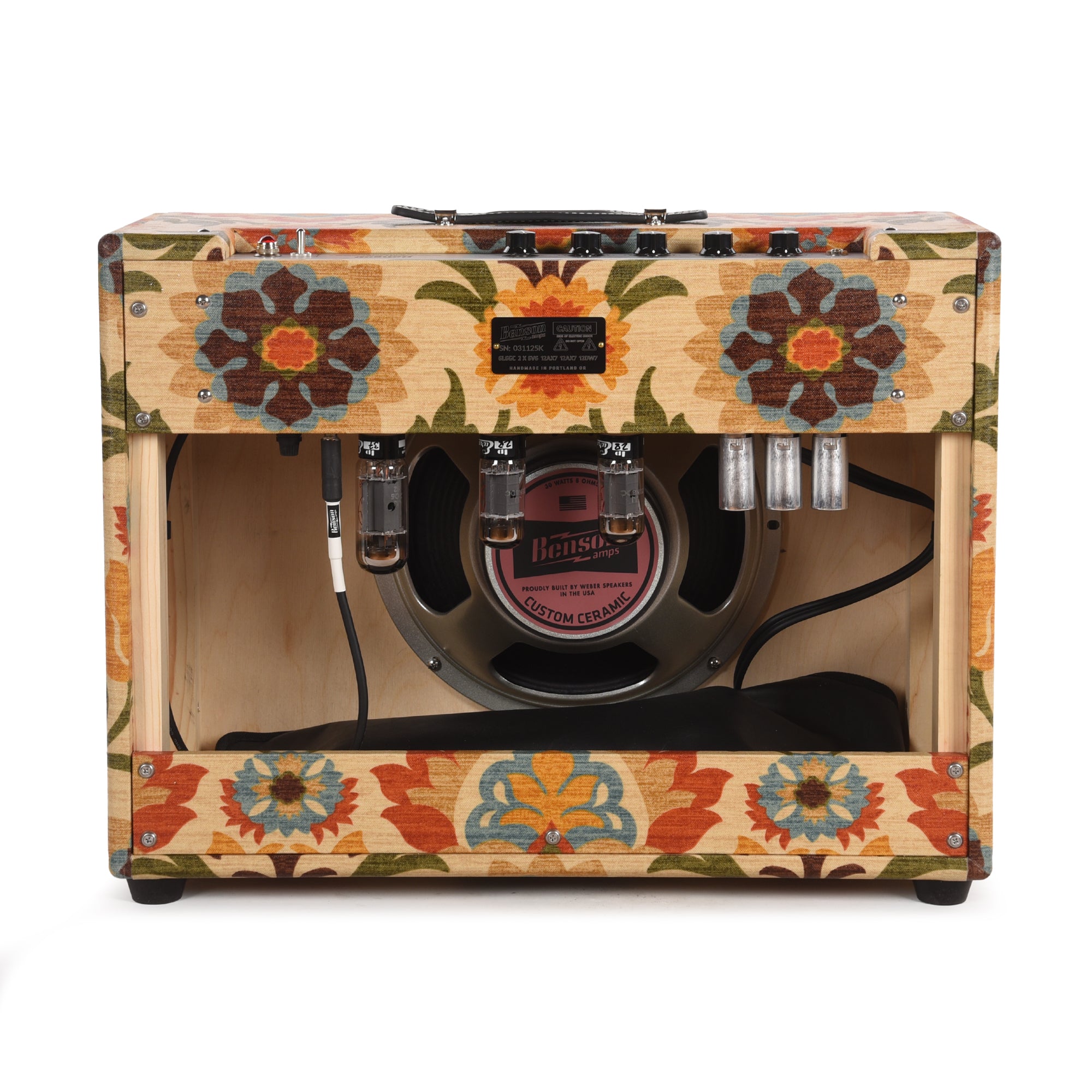 Benson Monarch Reverb Plus 15w 1x12 Combo Amp Desert Gertie w/ Oxblood Grill Amps / Guitar Amps / Guitar Combos