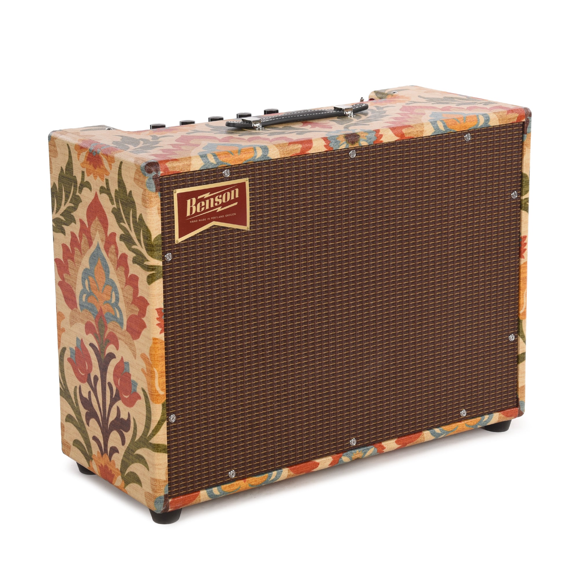 Benson Monarch Reverb Plus 15w 1x12 Combo Amp Desert Gertie w/ Oxblood Grill Amps / Guitar Amps / Guitar Combos