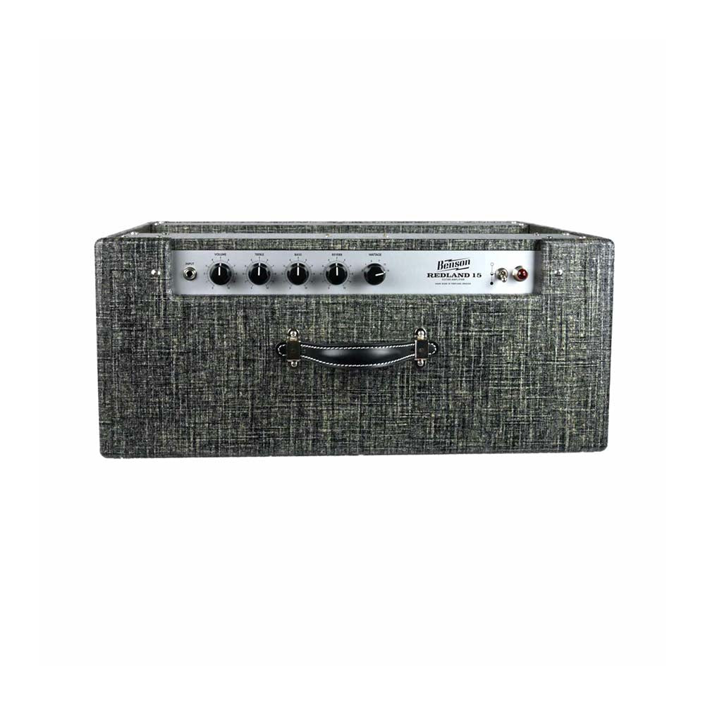 Benson Redland Reverb 15w 1x12 Guitar Combo Amp Black w/ Wheat Grille Amps / Guitar Amps / Guitar Combos