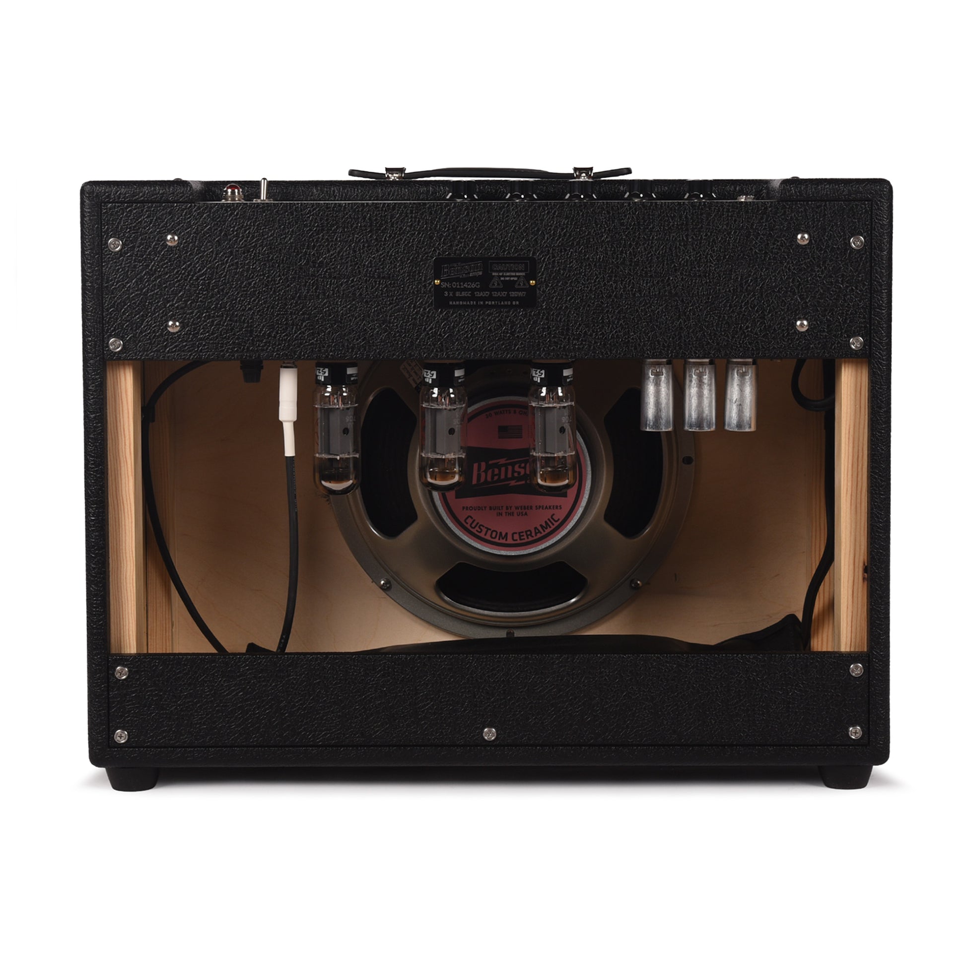 Benson Redland Reverb 35w 1x12 Guitar Combo Amp Black w/ Wheat Grille Amps / Guitar Amps / Guitar Combos