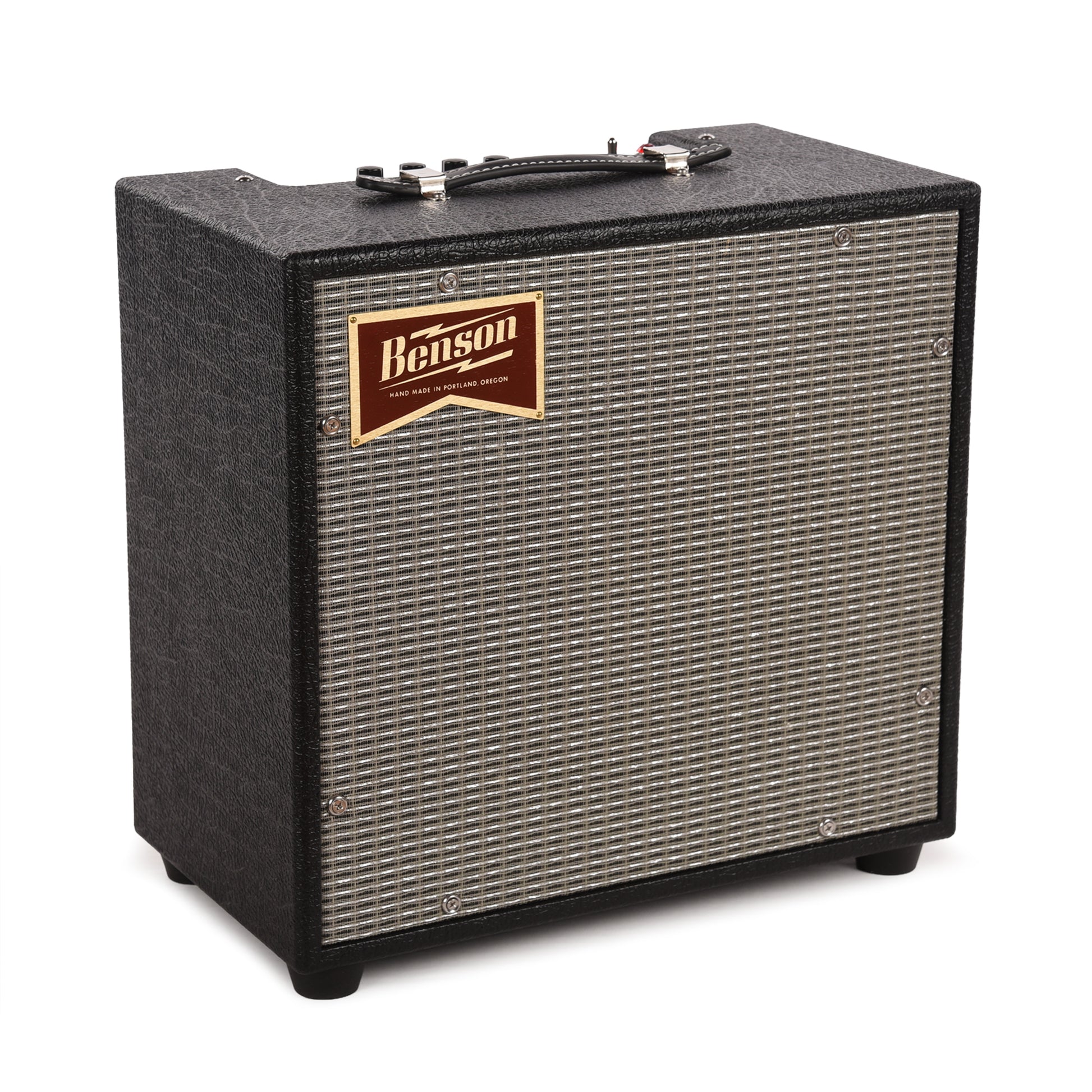 Benson Vinny Reverb 1x12 Combo Amp Black w/ Silver Grill Amps / Guitar Amps / Guitar Combos