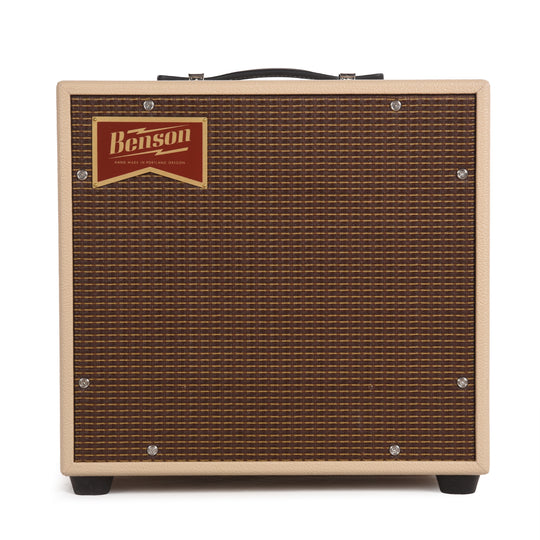 Benson Vinny Reverb 5w 1x10 Combo Amp Blonde w/ Oxblood Grill Amps / Guitar Amps / Guitar Combos