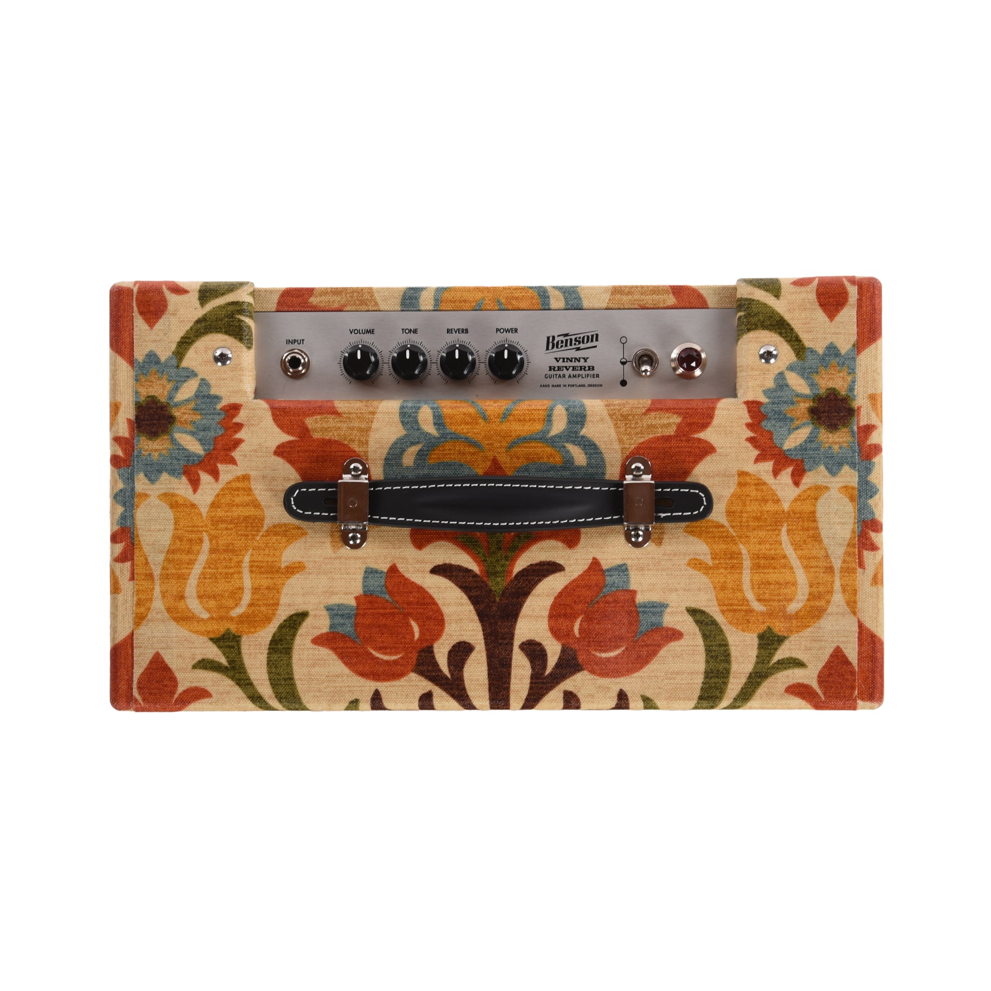 Benson Vinny Reverb 5w 1x10 Combo Amp Desert Gertie w/ Oxblood Grill Amps / Guitar Amps / Guitar Combos