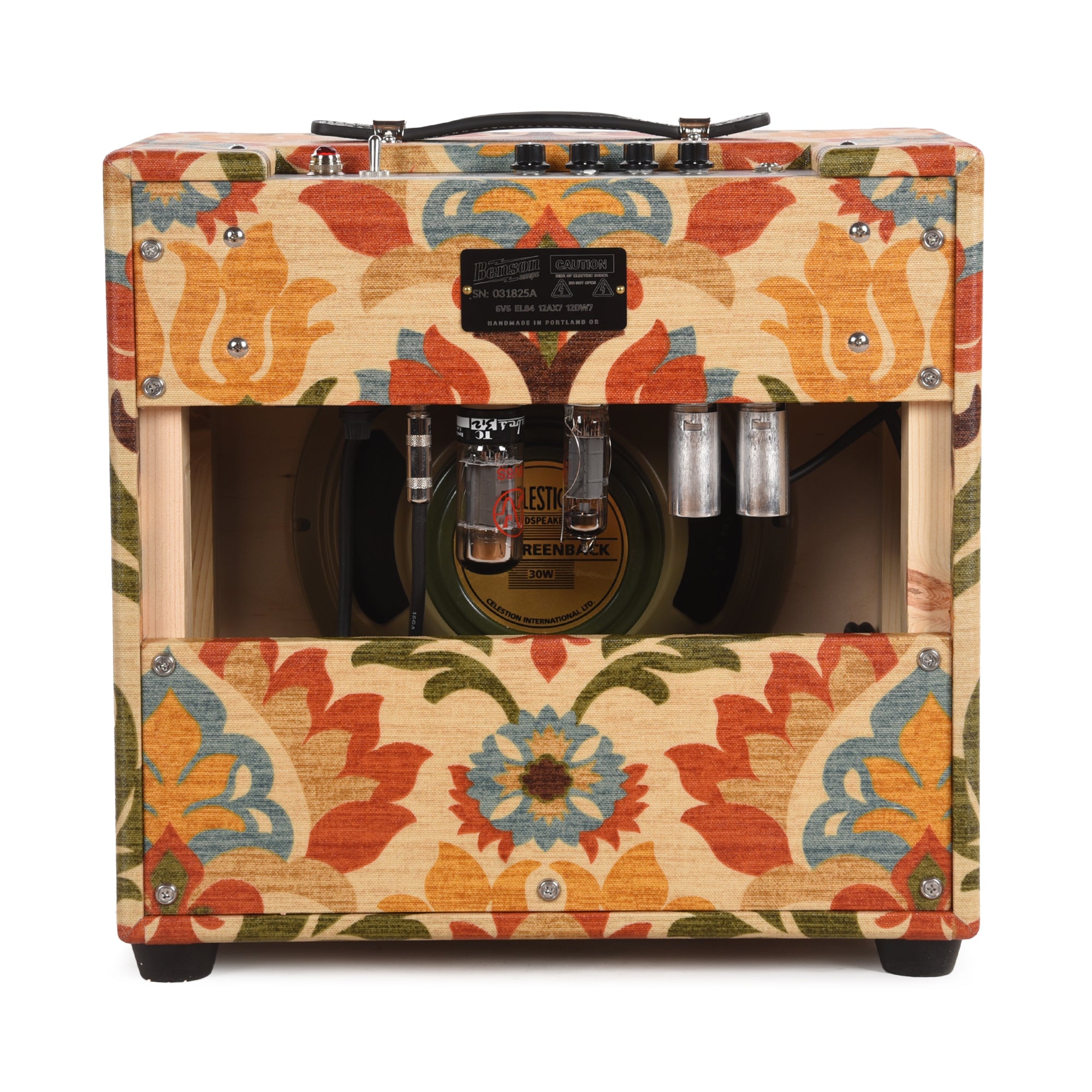 Benson Vinny Reverb 5w 1x10 Combo Amp Desert Gertie w/ Oxblood Grill Amps / Guitar Amps / Guitar Combos