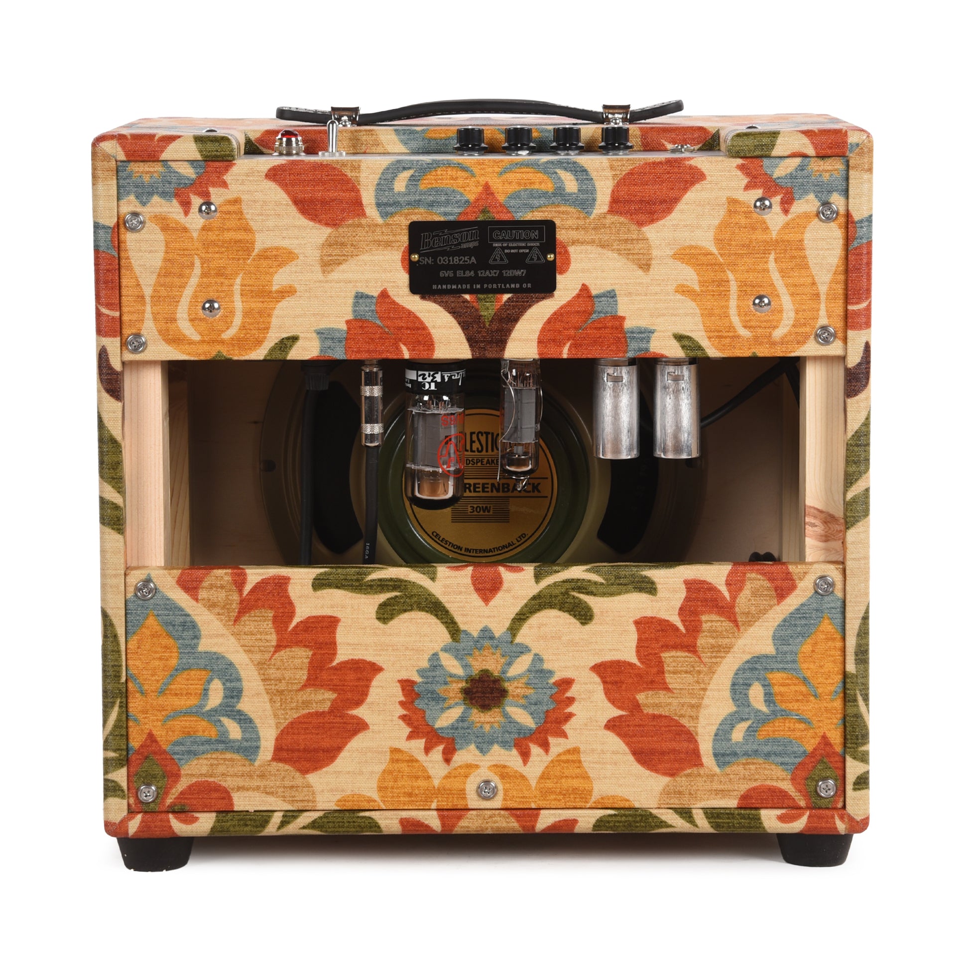 Benson Vinny Reverb 5w 1x10 Combo Amp Desert Gertie w/ Oxblood Grill Amps / Guitar Amps / Guitar Combos