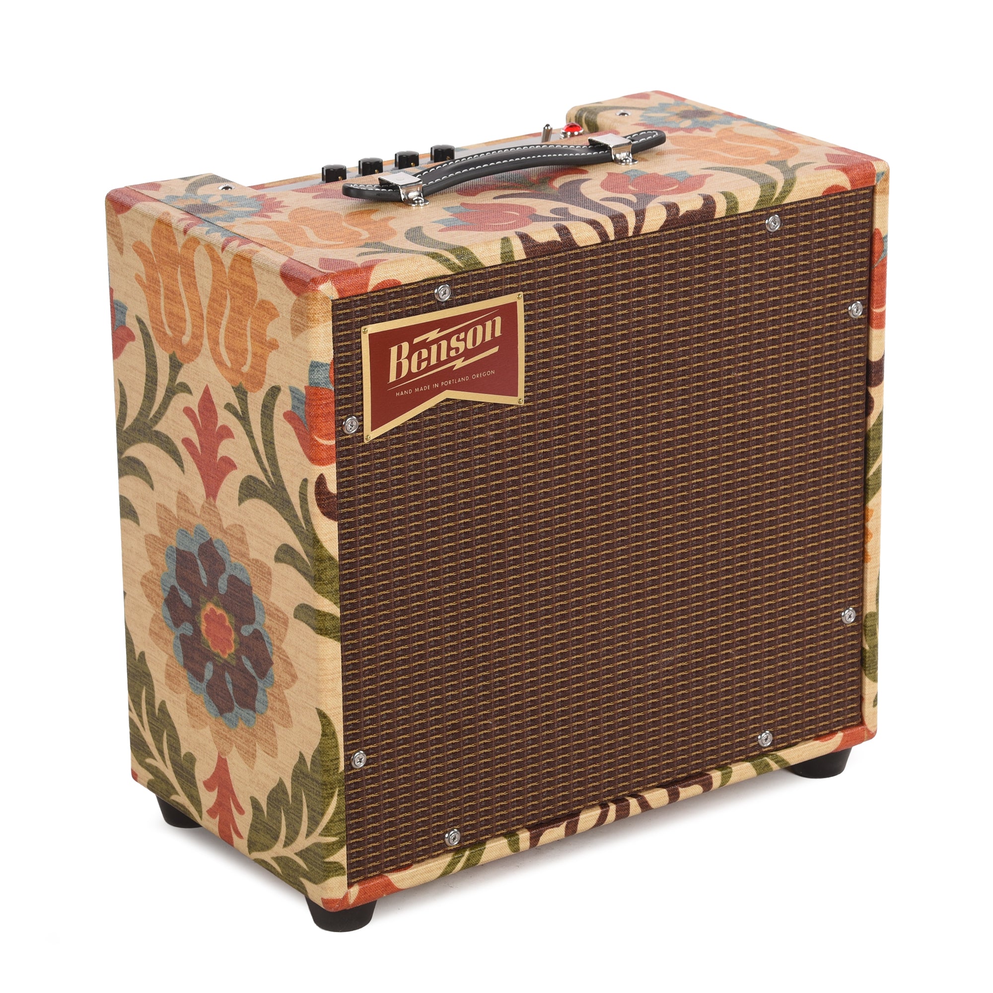 Benson Vinny Reverb 5w 1x10 Combo Amp Desert Gertie w/ Oxblood Grill Amps / Guitar Amps / Guitar Combos