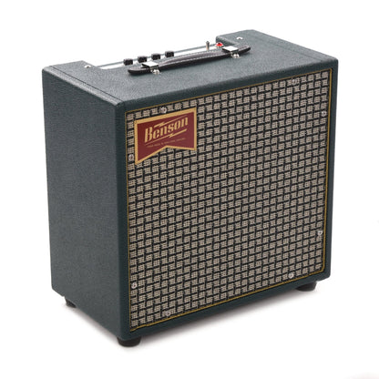 Benson Nathan Junior Reverb 5W 1x10 Combo Amp Green Tolex w/ Checkered Grill Amps / Guitar Combos
