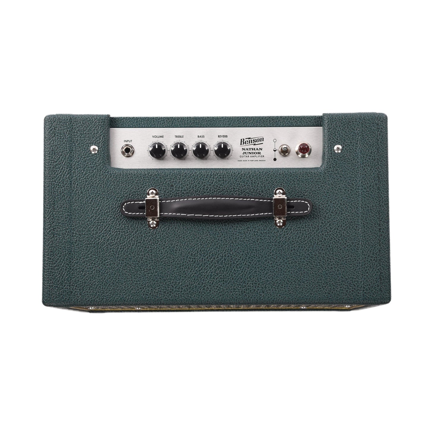 Benson Nathan Junior Reverb 5W 1x10 Combo Amp Green Tolex w/ Checkered Grill Amps / Guitar Combos