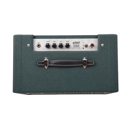 Benson Nathan Junior Reverb 5W 1x10 Combo Amp Green Tolex w/ Checkered Grill Amps / Guitar Combos