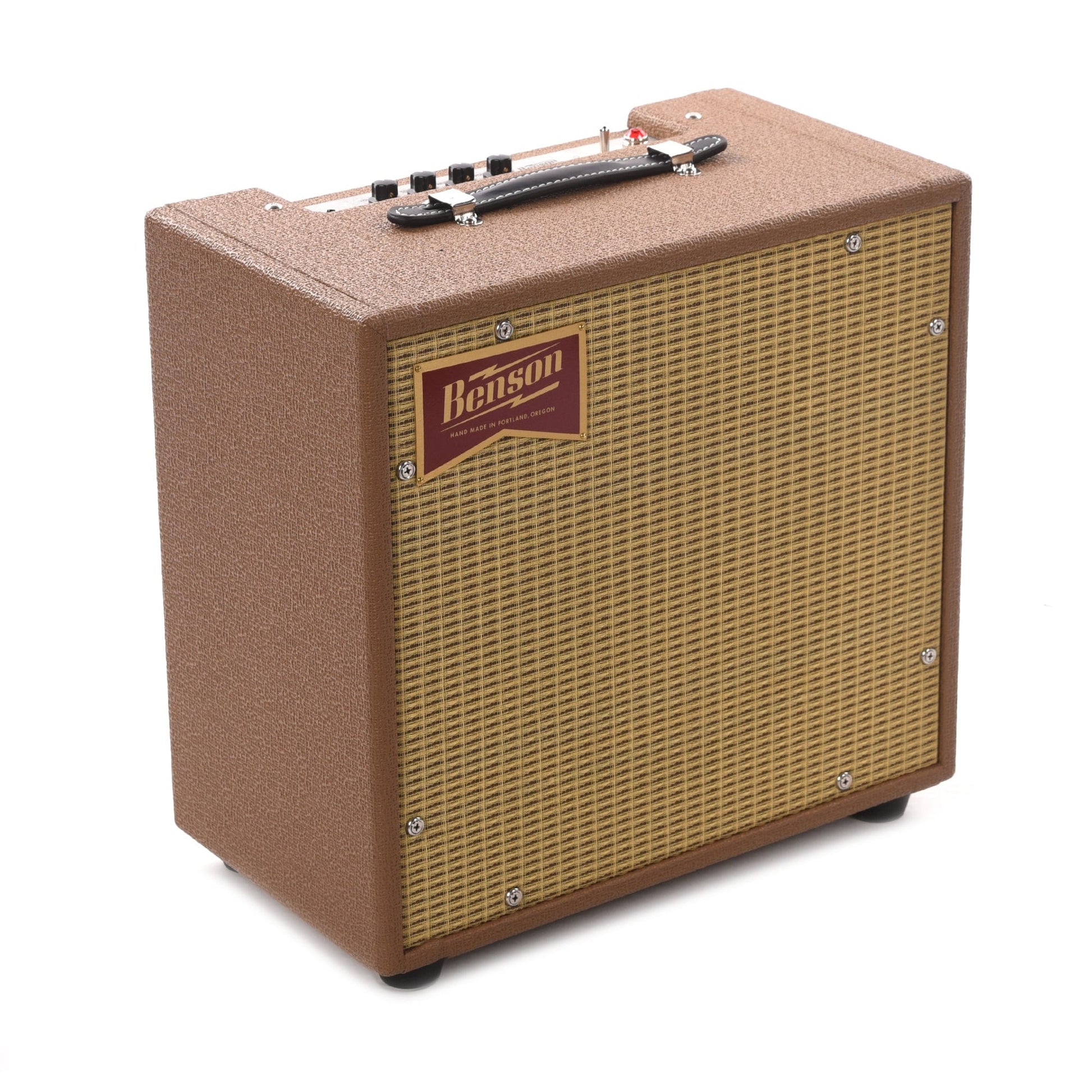 Benson Vinny Reverb 5W 1x12 Combo Amp Brown w/ Wheat Grill Amps / Guitar Combos