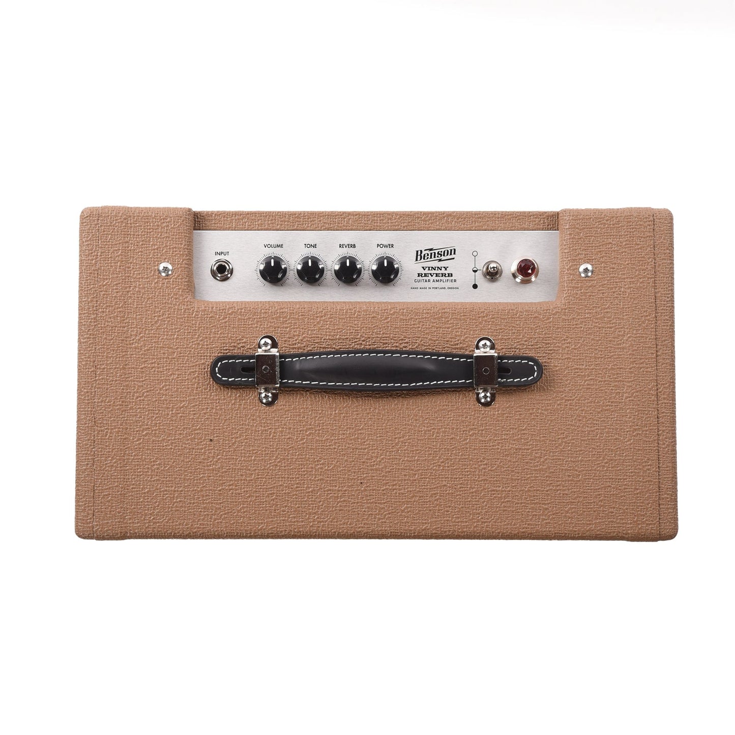 Benson Vinny Reverb 5W 1x12 Combo Amp Brown w/ Wheat Grill Amps / Guitar Combos