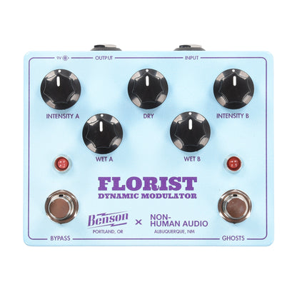 Benson Amps & Non-Human Audio Special Florist Dynamic Modulator Pedal Grape Effect Pedals