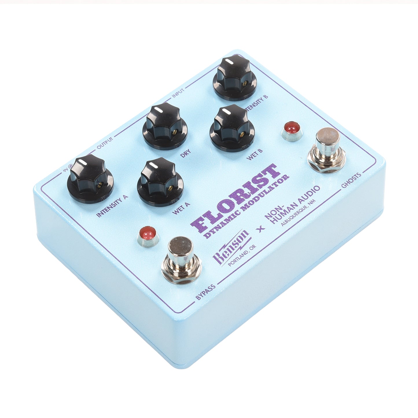 Benson Amps & Non-Human Audio Special Florist Dynamic Modulator Pedal Grape Effect Pedals