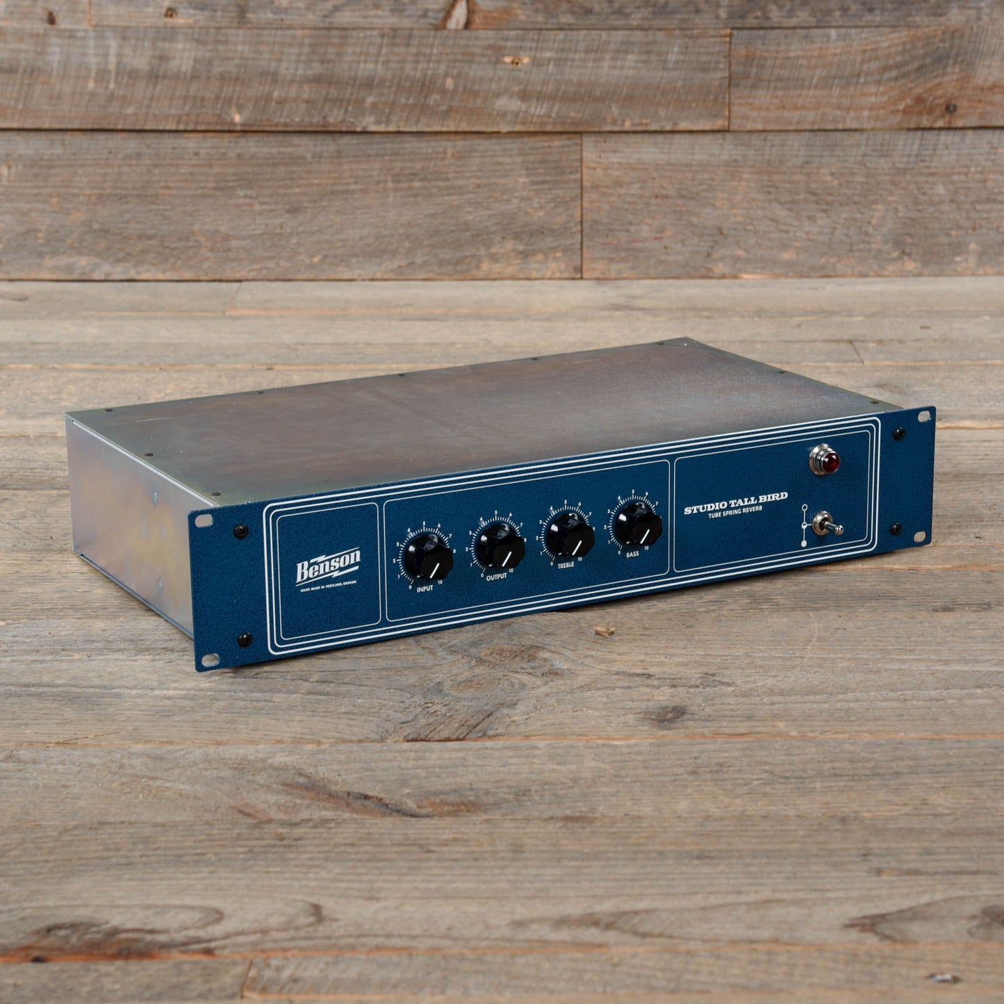 Benson Studio Tall Bird Spring Reverb Effect Rack Pro Audio / Outboard Gear / Multi-Effect