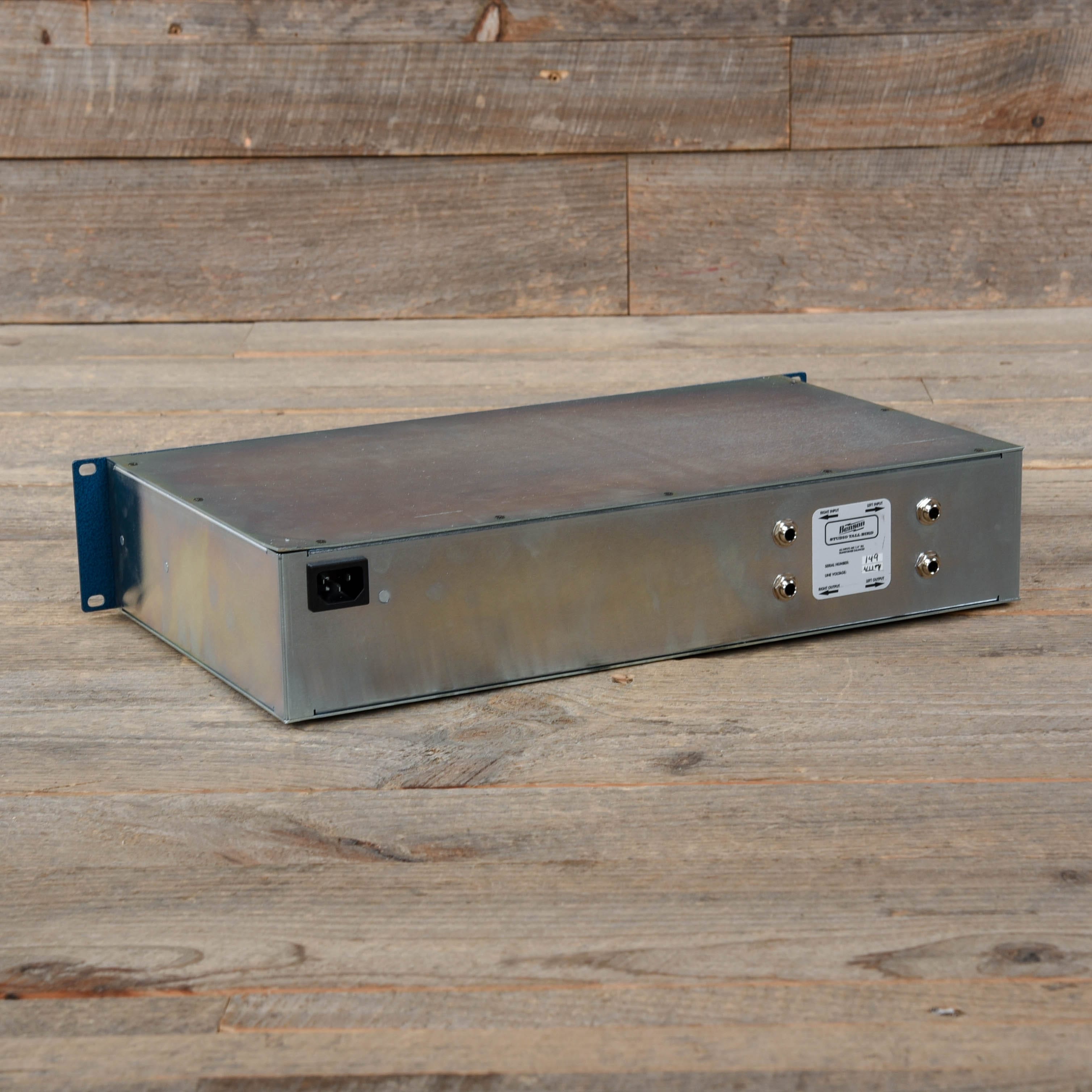 Benson Studio Tall Bird Spring Reverb Effect Rack Pro Audio / Outboard Gear / Multi-Effect