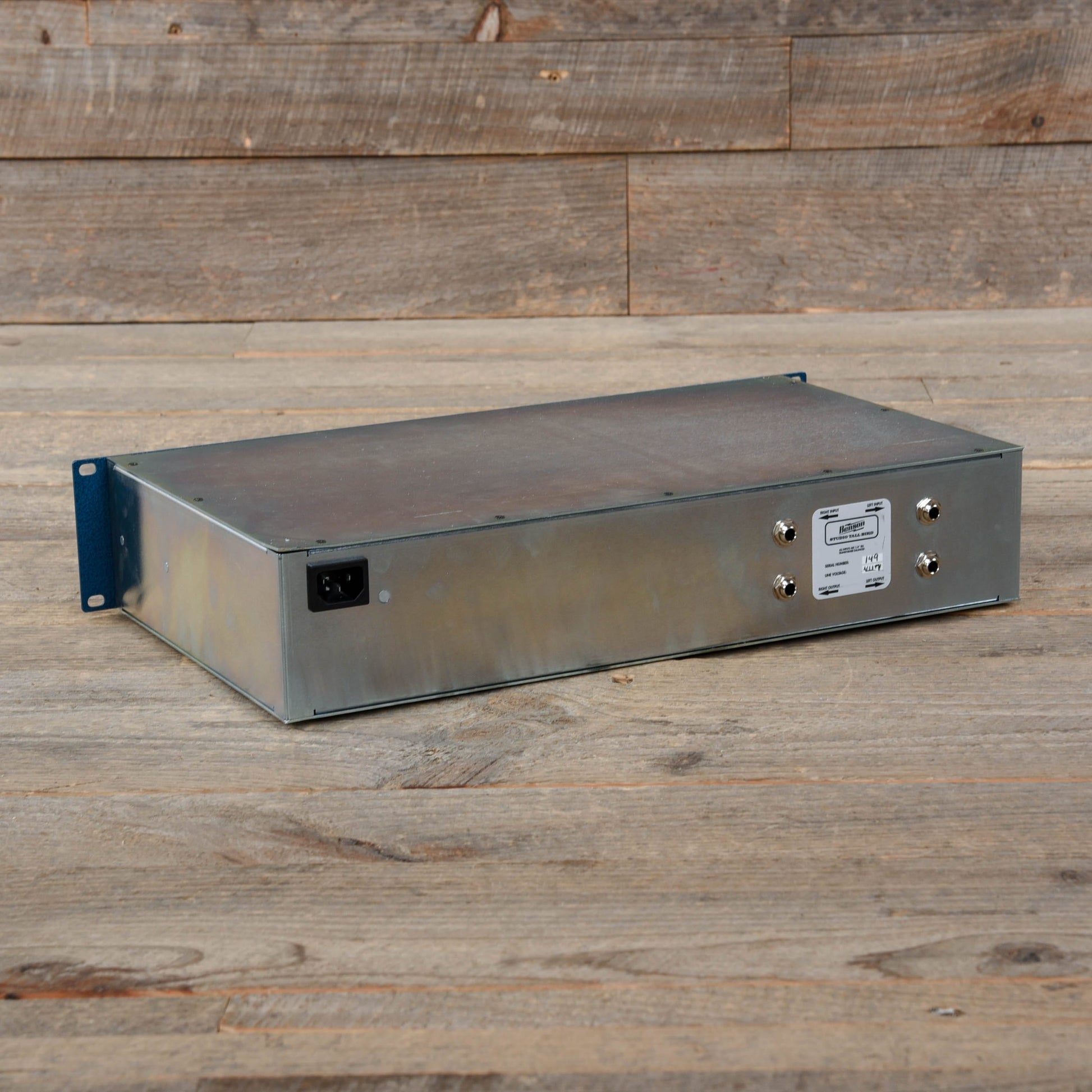 Benson Studio Tall Bird Spring Reverb Effect Rack Pro Audio / Outboard Gear / Multi-Effect