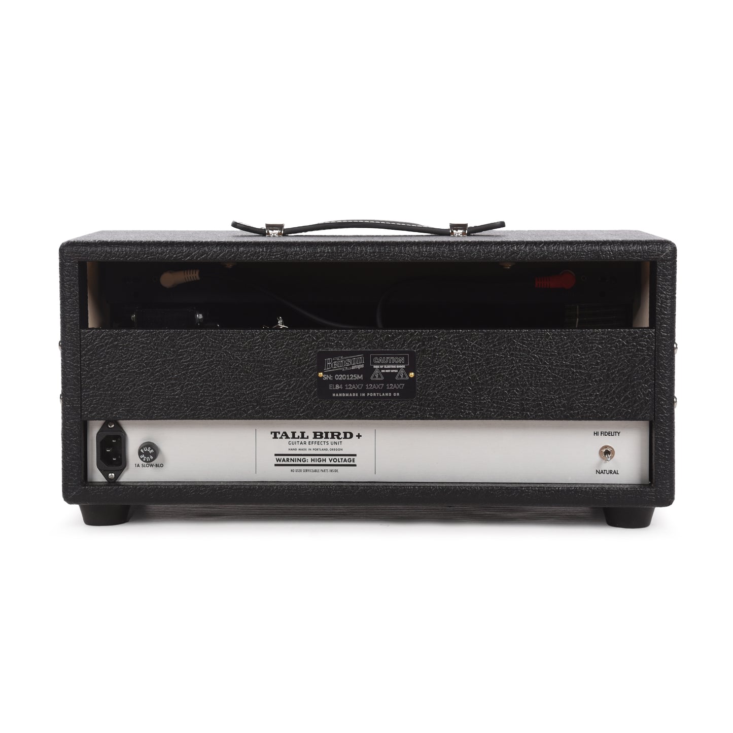 Benson Tall Bird Plus All-Tube Reverb & Tremolo Unit Black Pro Audio / Outboard Gear / Multi-Effect