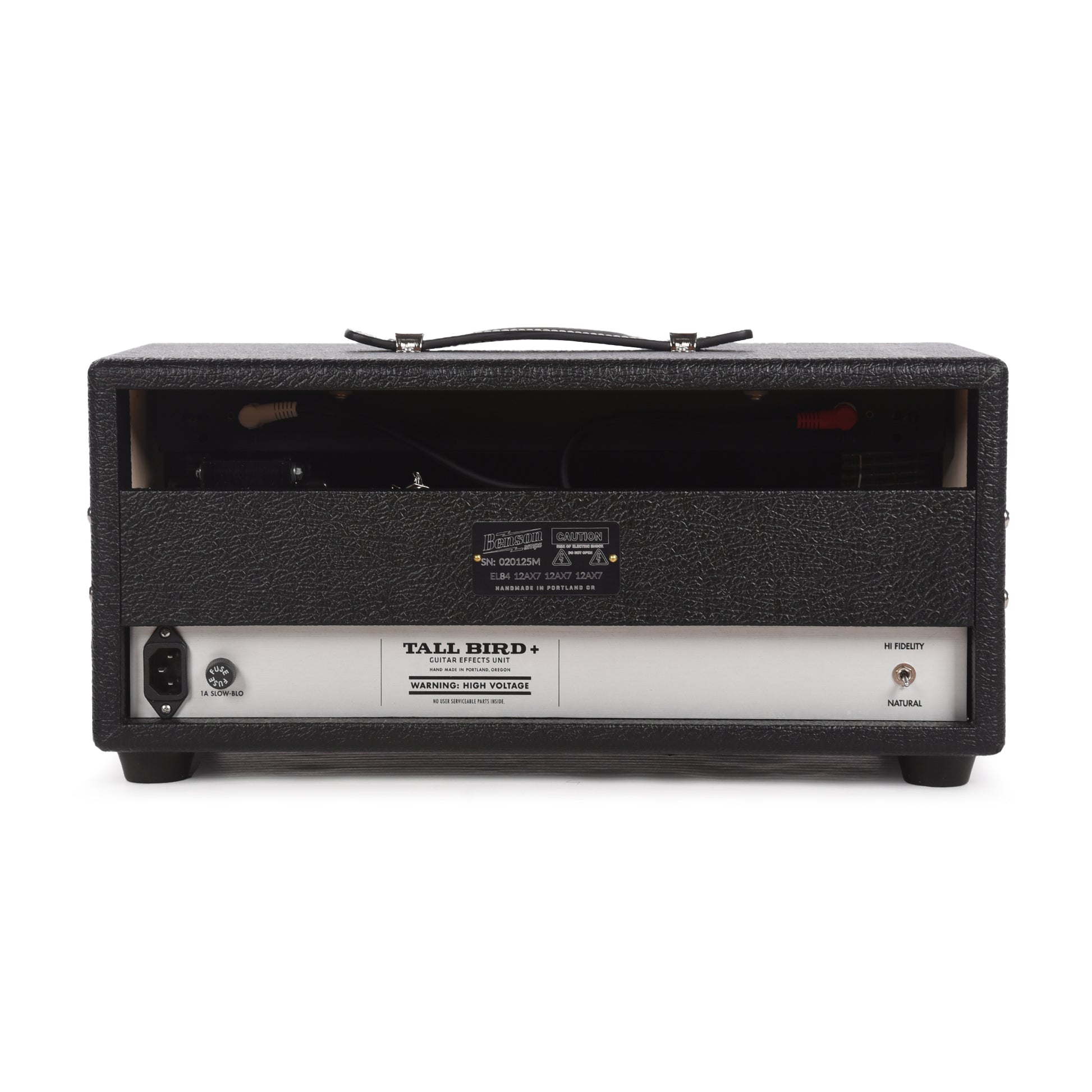 Benson Tall Bird Plus All-Tube Reverb & Tremolo Unit Black Pro Audio / Outboard Gear / Multi-Effect