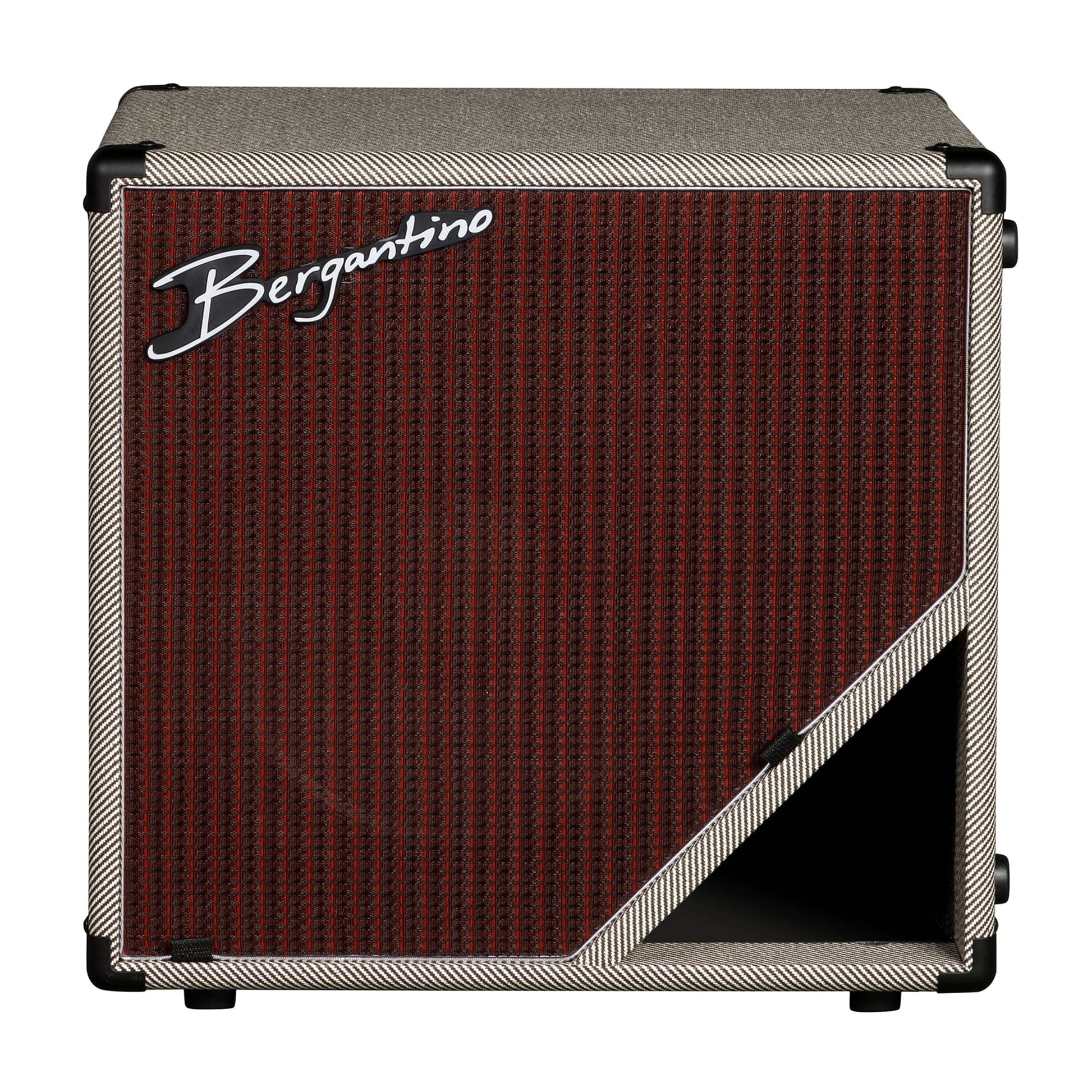 Bergantino NXTSE 112 Neo X-Treme Technology 1x12 Bass Cabinet Oyster Tweed w/ Oxblood Grill Amps / Bass Cabinets