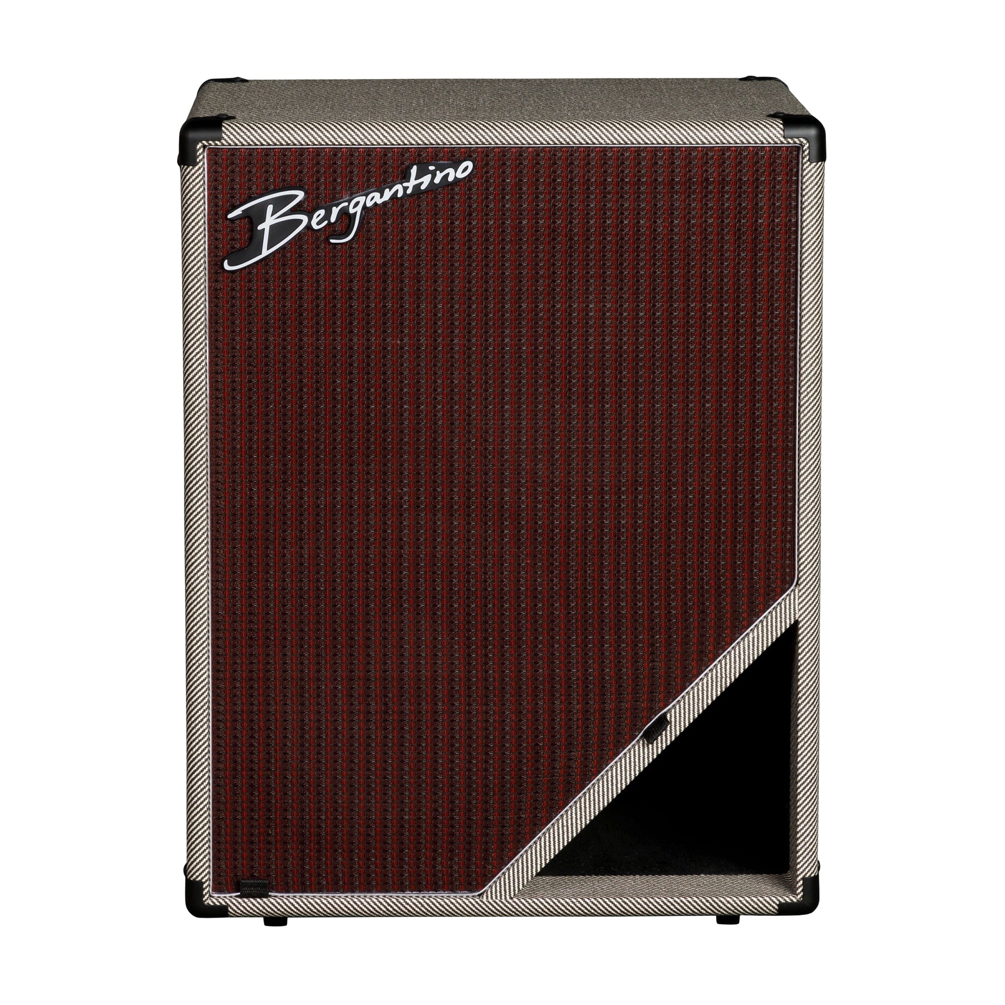 Bergantino NXTSE 210 Neo X-Treme Technology 2x10 Bass Cabinet Oyster Tweed w/ Oxblood Grill Amps / Bass Cabinets