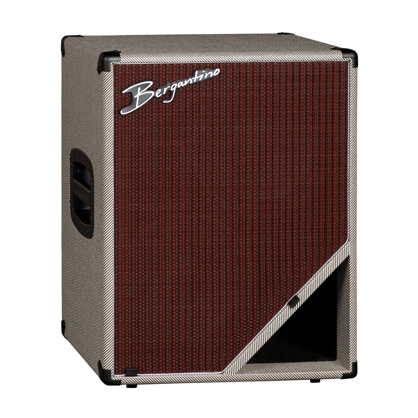 Bergantino NXTSE 210 Neo X-Treme Technology 2x10 Bass Cabinet Oyster Tweed w/ Oxblood Grill Amps / Bass Cabinets