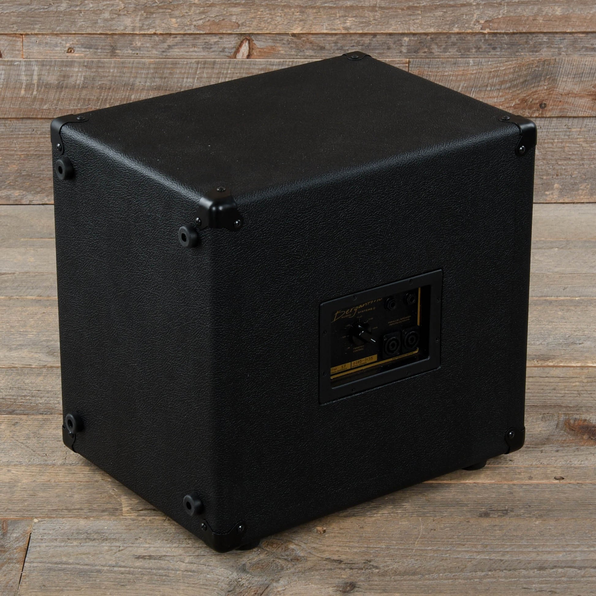 Bergantino Reference II Series 1x12 8 ohm Bass Amp Cabinet Black Amps / Bass Cabinets
