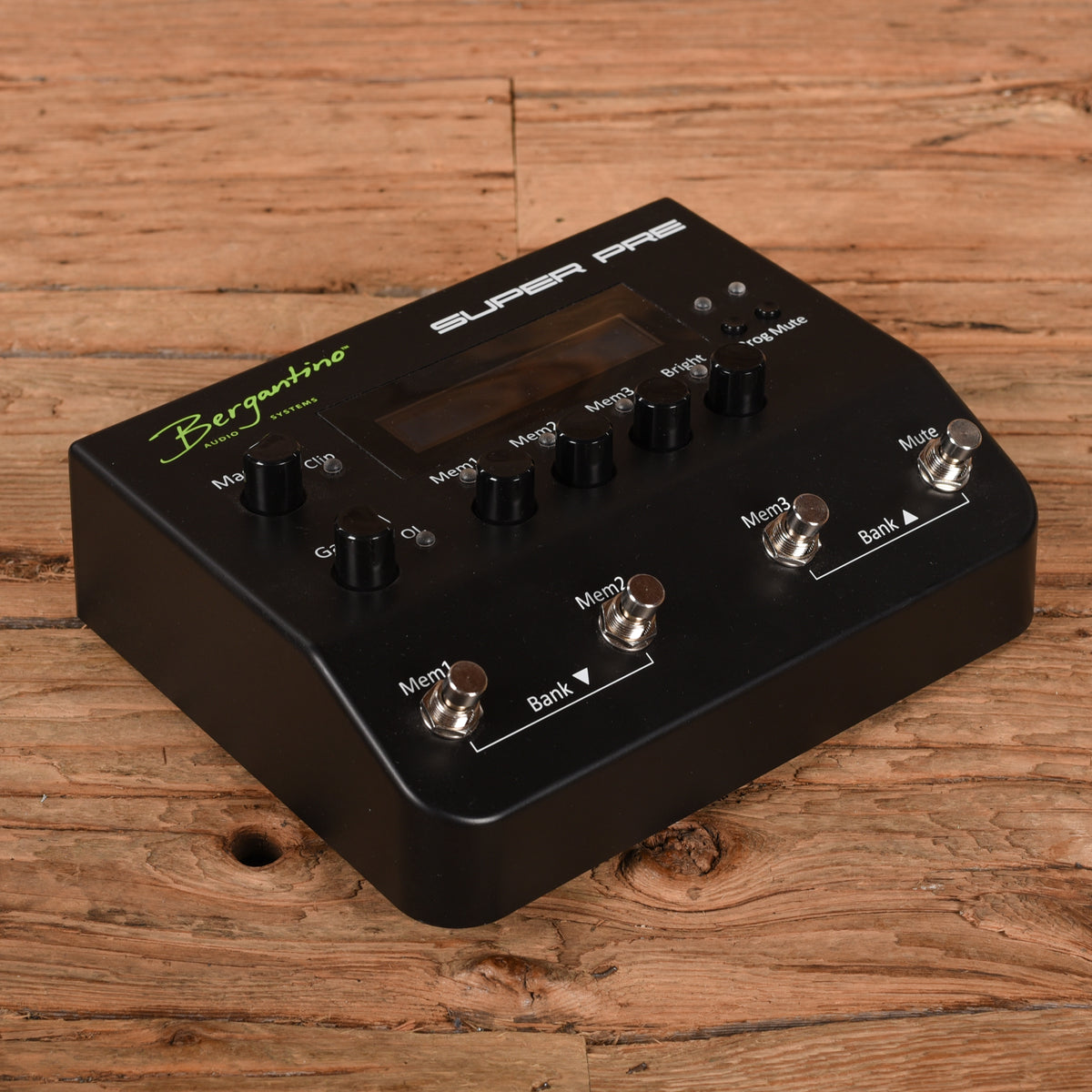 Bergantino Super Pre Bass Preamp Pedal Effect Pedals