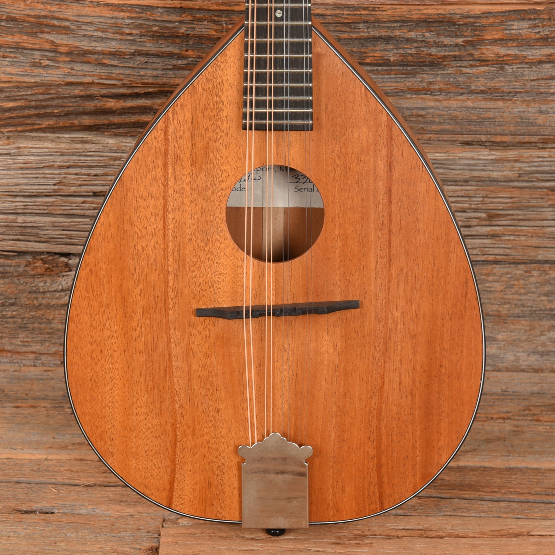 Big Muddy Mandolin M-11JW Natural Folk Instruments / Mandolins